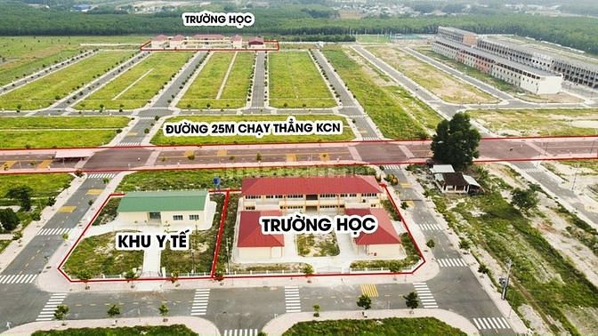 Cần bán 2 lô đất liền kề thuộc Khu nhà ở Nam An, Bàu Bàng, Bình Dương