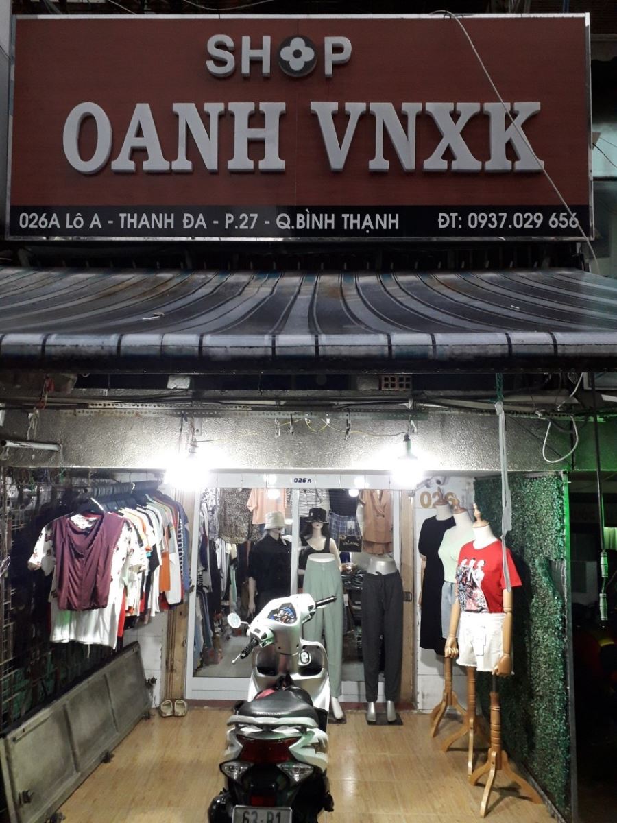 Sang nhượng shop quần áo ngay trung tâm chợ thanh đa mặt tiền chợ